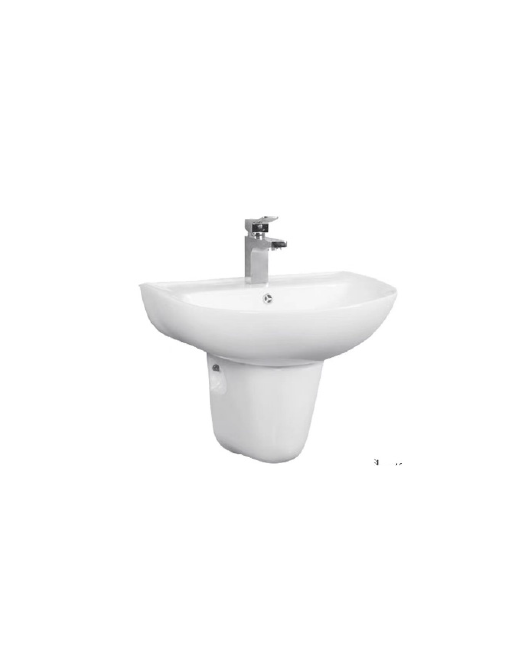Basin 56 cm with round haif ped istal