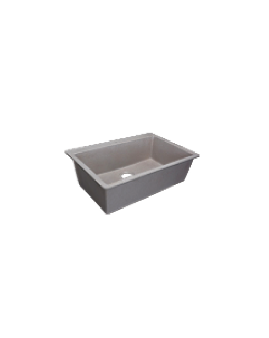 Gray rectangular sink bowl 50*66