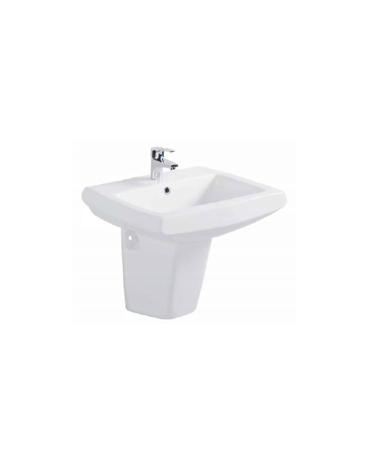 Basin 60 cm with haif ped istal
