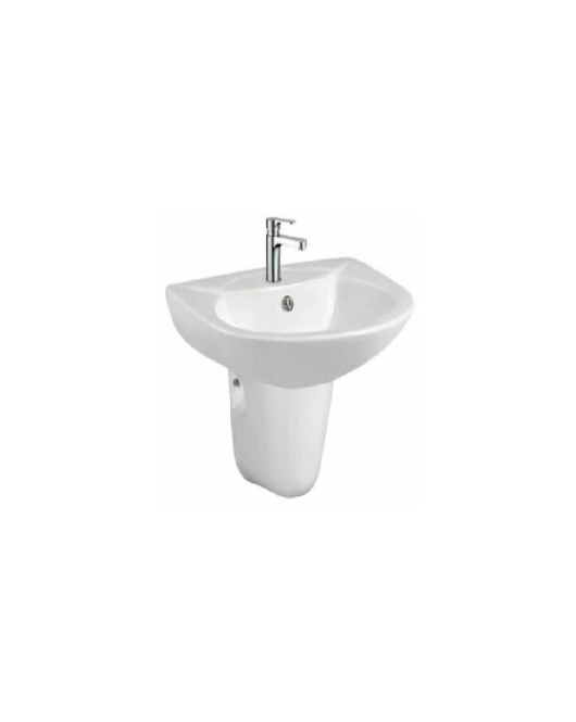Basin 52 cm with haif ped istal