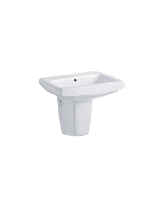 Basin 52 cm with haif ped istal